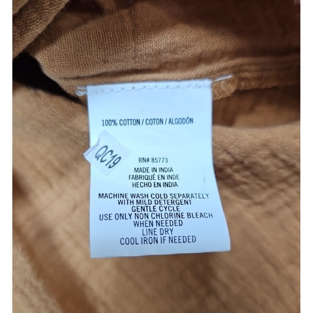 O'Neill Womens Brown Lightweight Adjustable Tank‎ Top Size Large NWT - Picture 7 of 9